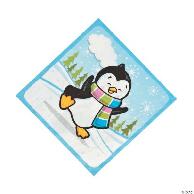 Penguin Party Luncheon Napkins