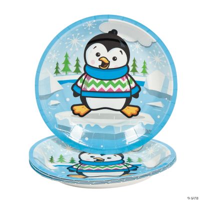 Penguin Party Dessert Plates