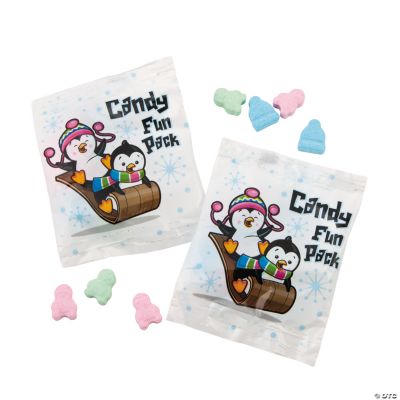 Christmas Penguin Candy Fun Packs