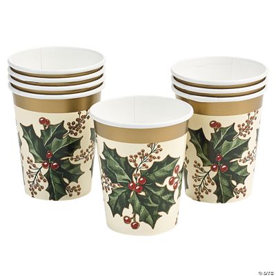 Holly Winter Cups