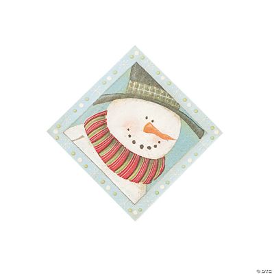 St. Nick Tidings Beverage Napkins
