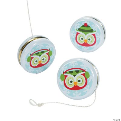 Christmas Owl Yo-Yos
