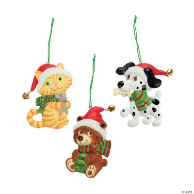 Santa Animal Ornaments
