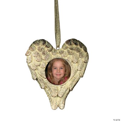 Heart-Shaped Angel Wings Photo Frames