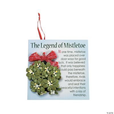Mistletoe Ornaments With Card