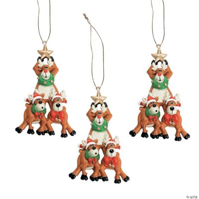 Reindeer Tree Ornaments