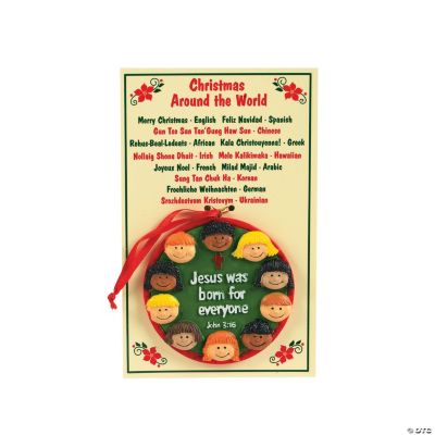 “Christmas Around The World” Ornaments With Card