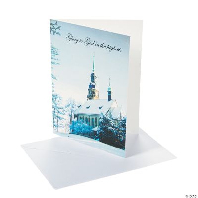 Winter Church Christmas Cards