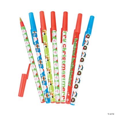 Christmas Characters Stick Pen Assortment