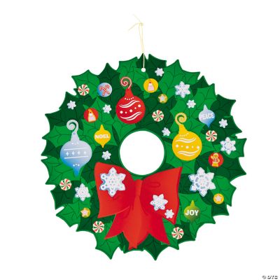 Make-A-Decorative Wreath Sticker Scenes