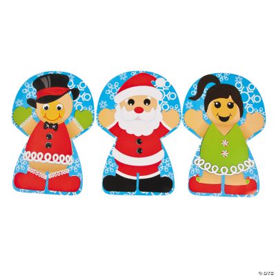 Make-A-Gingerbread Sticker Scenes
