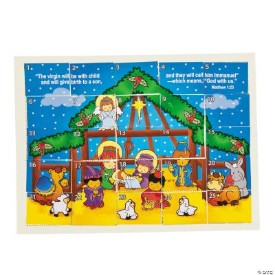 Nativity Sticker Scrambles