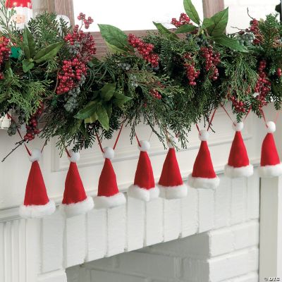 Santa Hat Garland