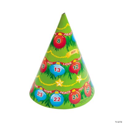 Christmas Tree Advent Calendar Sticker Set