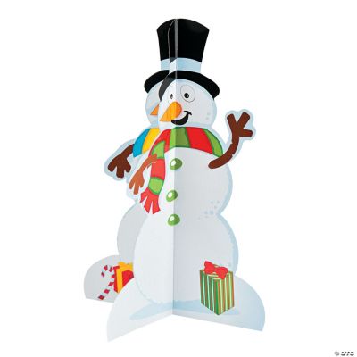 3D Snowmen & Stickers
