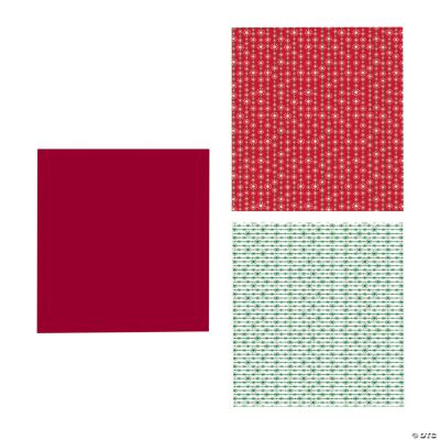 Bright Snowflake Wrapping Paper