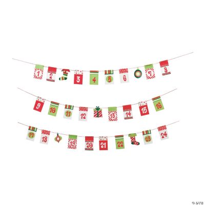 Christmas Countdown Garland