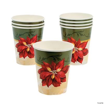 Poinsettia Cups