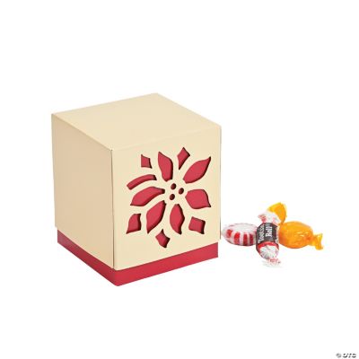 Poinsettia Favor Boxes