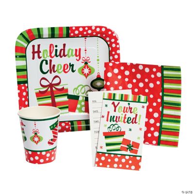 Bright Christmas Tableware & Invitations