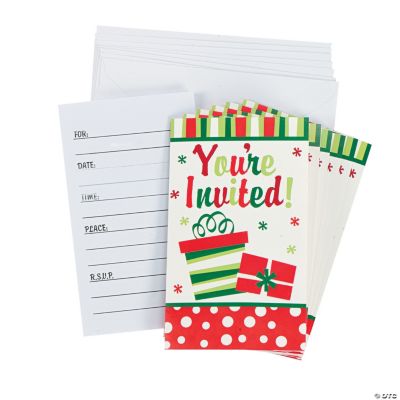 Bright Christmas Invitations