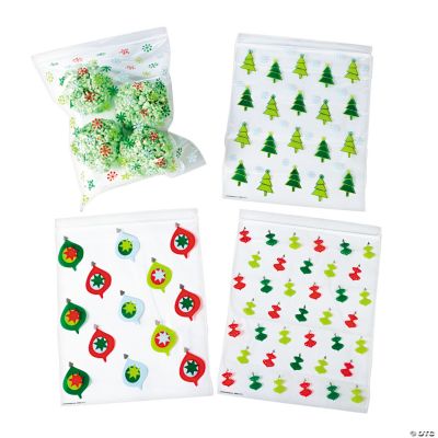 Large Christmas Resealable Bags