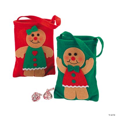 Mini Gingerbread Gift Bags