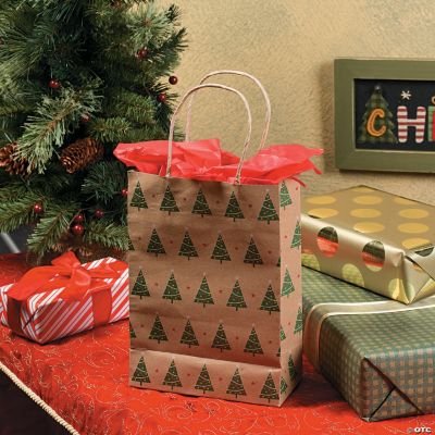 Christmas Tree Craft Bags