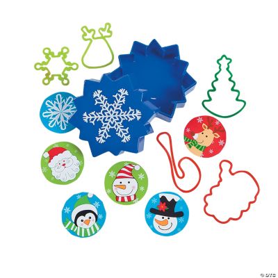 Toy-Filled Snowflake Containers
