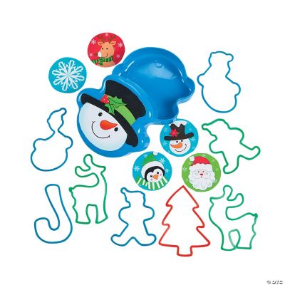 Toy-Filled Snowman Containers