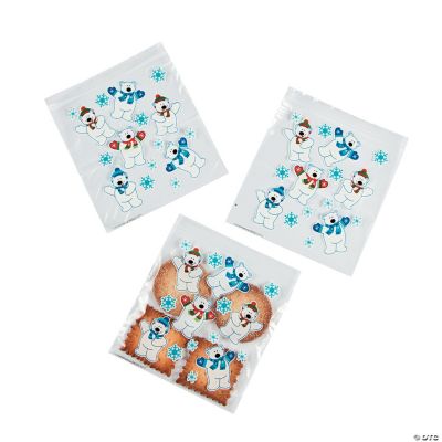 Winter-Themed Resealable Bags - Polar Bear