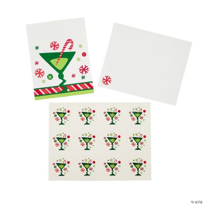 Personalized Holiday Cocktail Cards