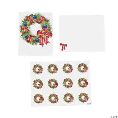 Personalized Christmas Wreath - Cards