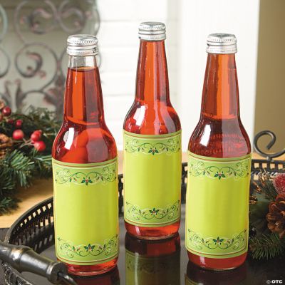 Holiday Wishes Bottle Labels