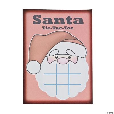 Santa Tic-Tac-Toe Pads