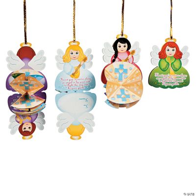 3D Angel Ornament Cards