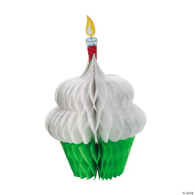 Christmas Cupcake 3D Centerpiece