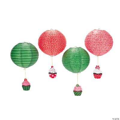 Christmas Cupcake Lantern Set