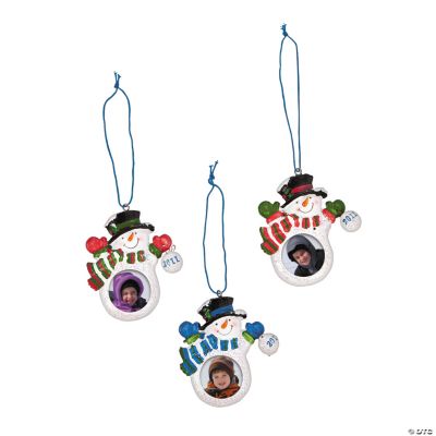 “2011” Snowman Photo Frame Ornaments