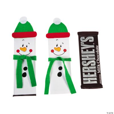 Christmas Candy Bar Covers With Hershey® Chocolate Bars