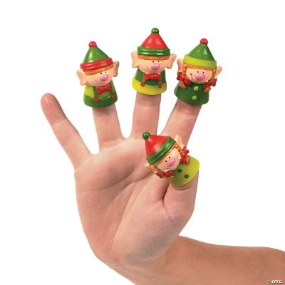 Christmas Elf Finger Puppets
