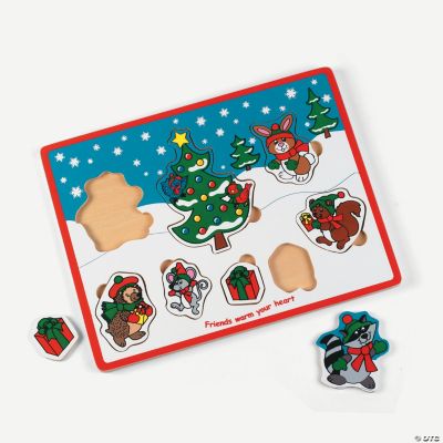 Woodland Winter Block Puzzles
