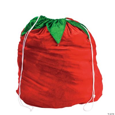 Large Santa Bag With Jingle Bells