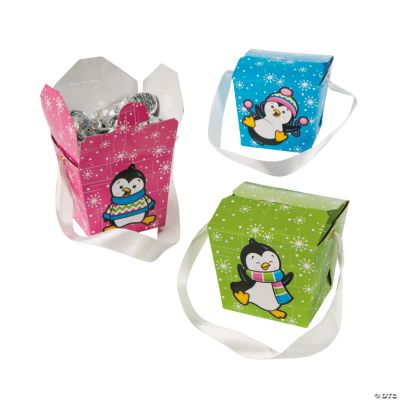 Penguin Party Takeout Boxes