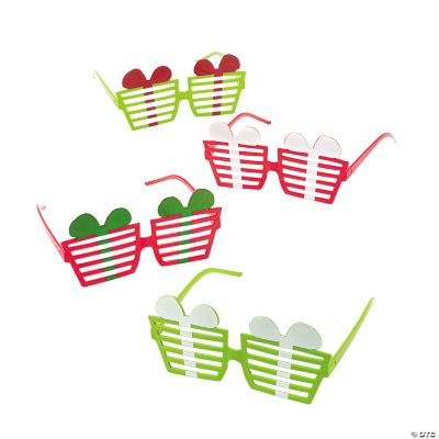Present-Shaped Shutter Shading Glasses