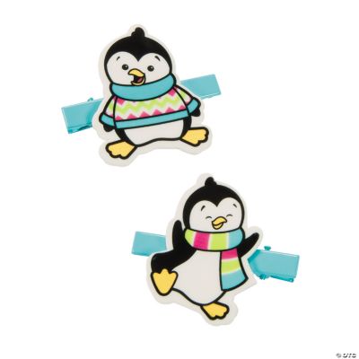 Penguin Hair Clips