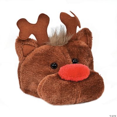 Plush Reindeer Hat