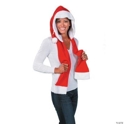 Santa Hat with Scarf