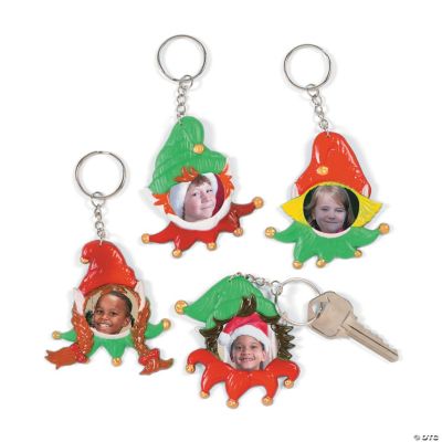Elf Photo Frame Key Chains