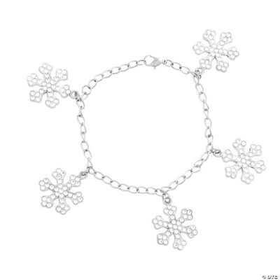 Snowflake Rhinestone Bracelet